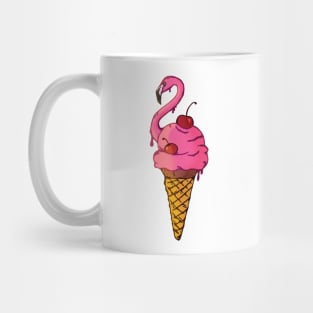 Great Flamingo Ice Cream Mug